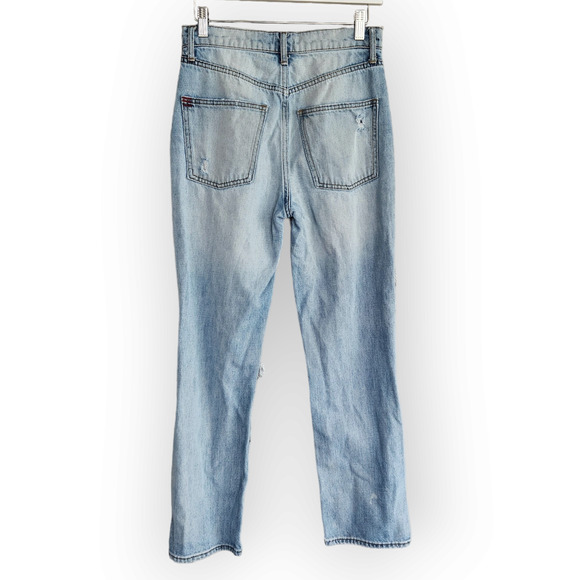 BDG Urban Outfitters High Waisted Ripped Mom Jeans 25 - Picture 4 of 6